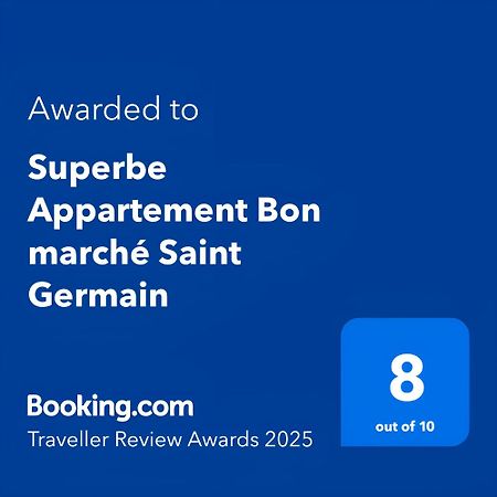 Superbe Appartement Bon Marche Saint Germain Free Netflix 파리 외부 사진